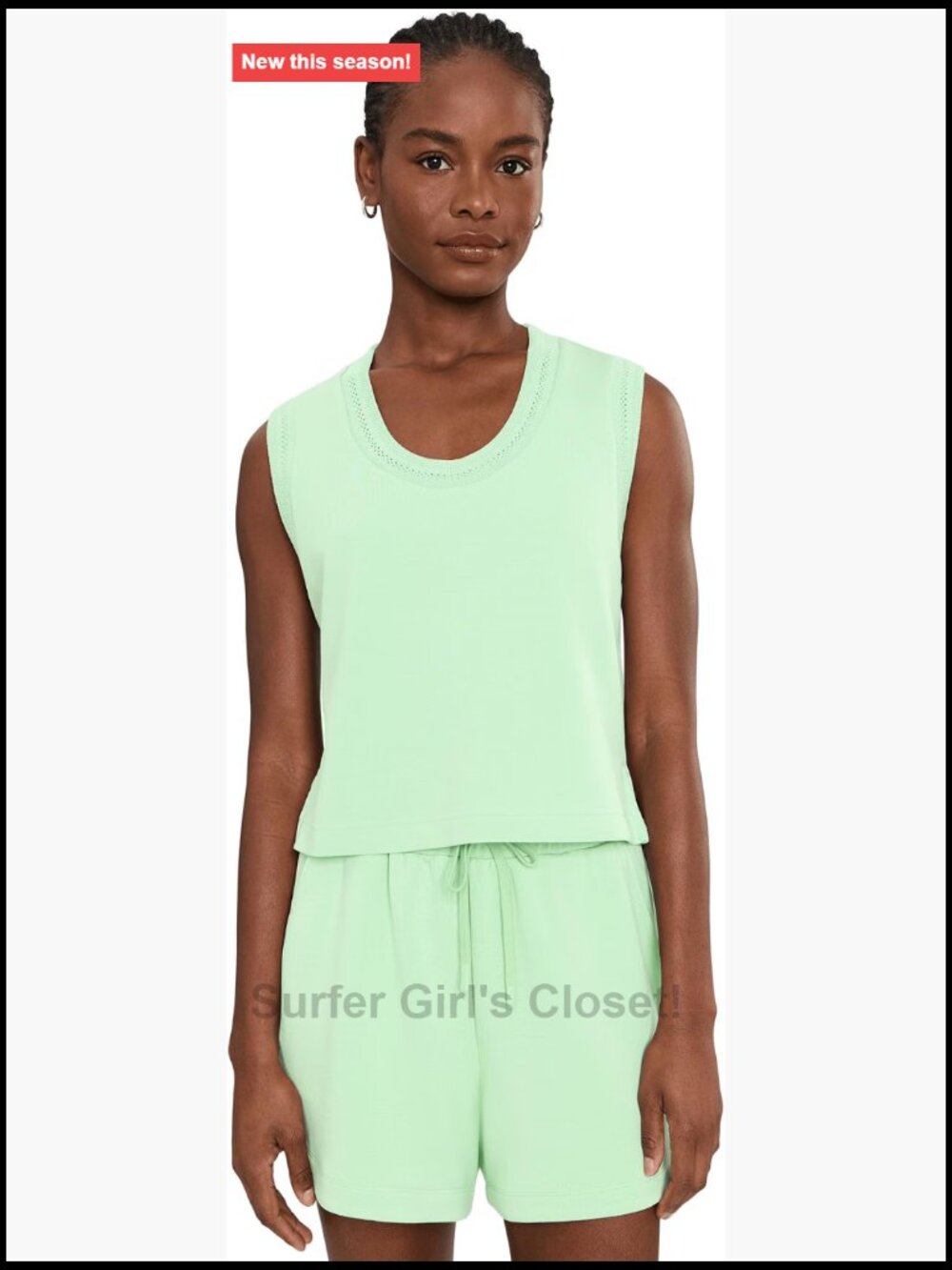 Classic Fit Womens Tank Top Scoop Neck Stretchable Rayon Blend Sleeveless